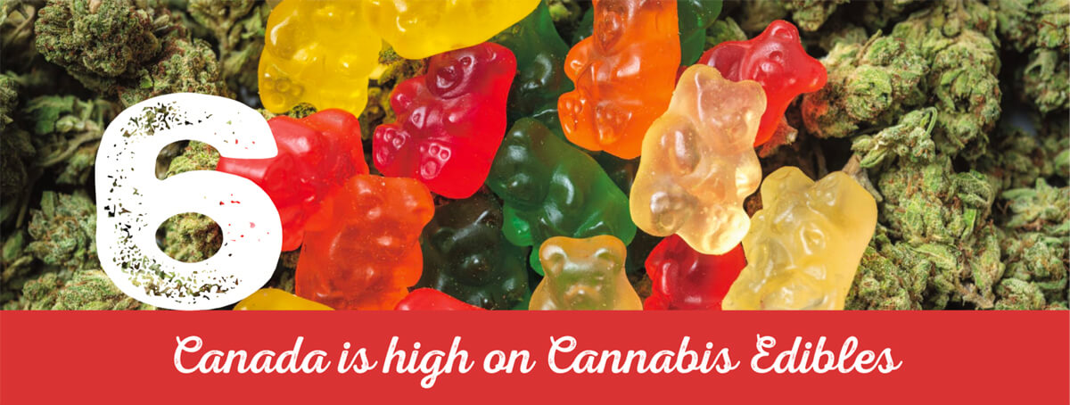 Canada is high on Cannabis Edibles