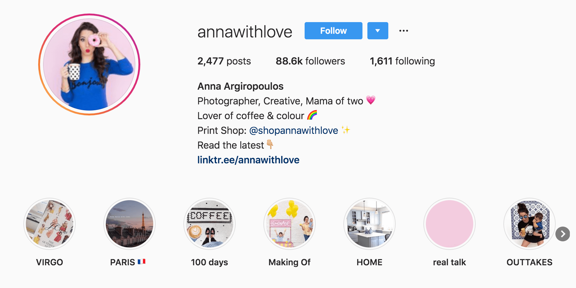 Anna with Love